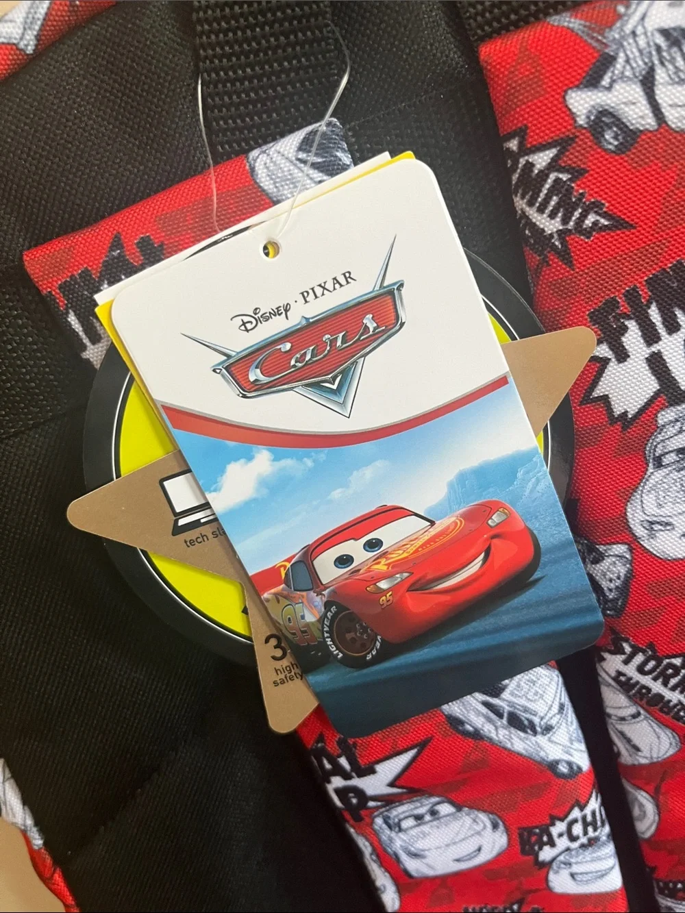 Lightning McQueen Red Kids Backpack - Race Ready